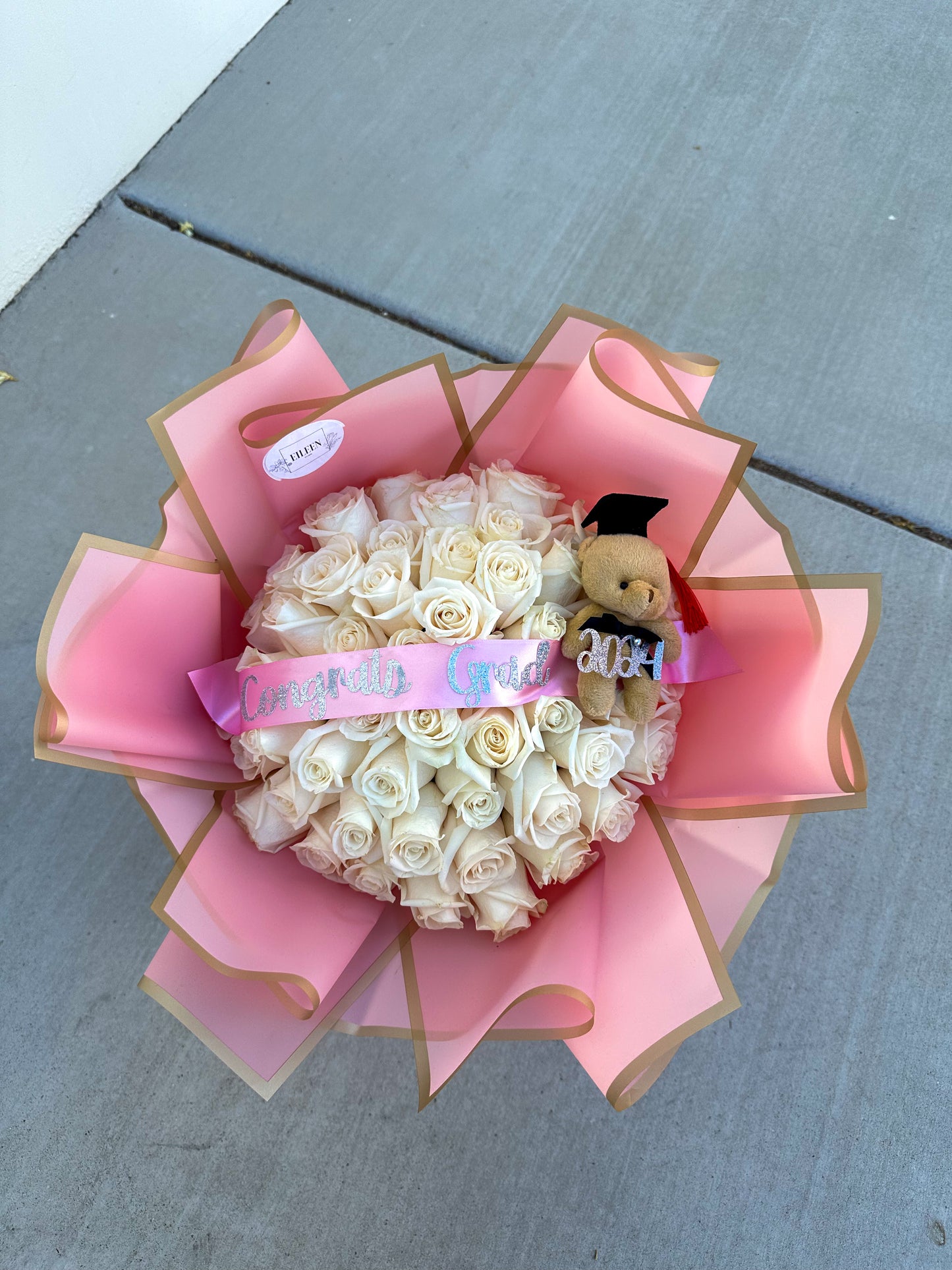 Grad Angel Bouquet (further customizations avaliable)