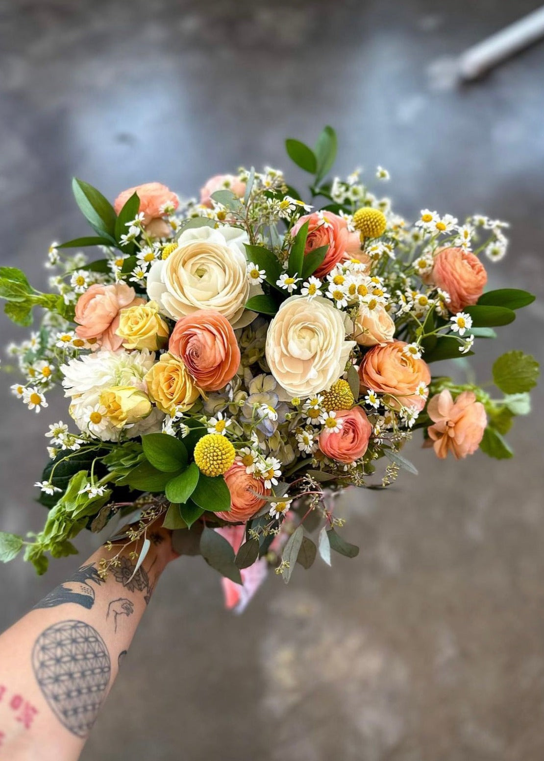 Ranunculus bouquet