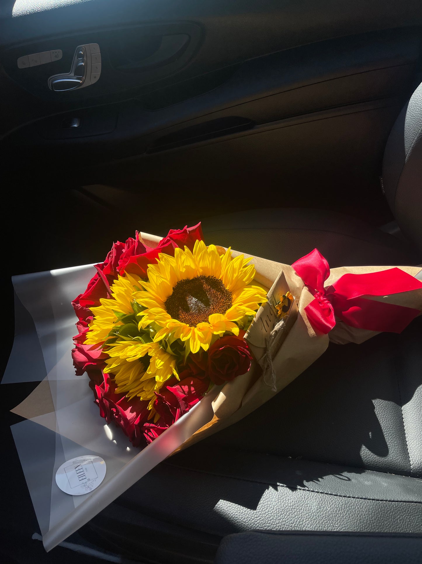 Sunflower & Rose Mix Bouquet