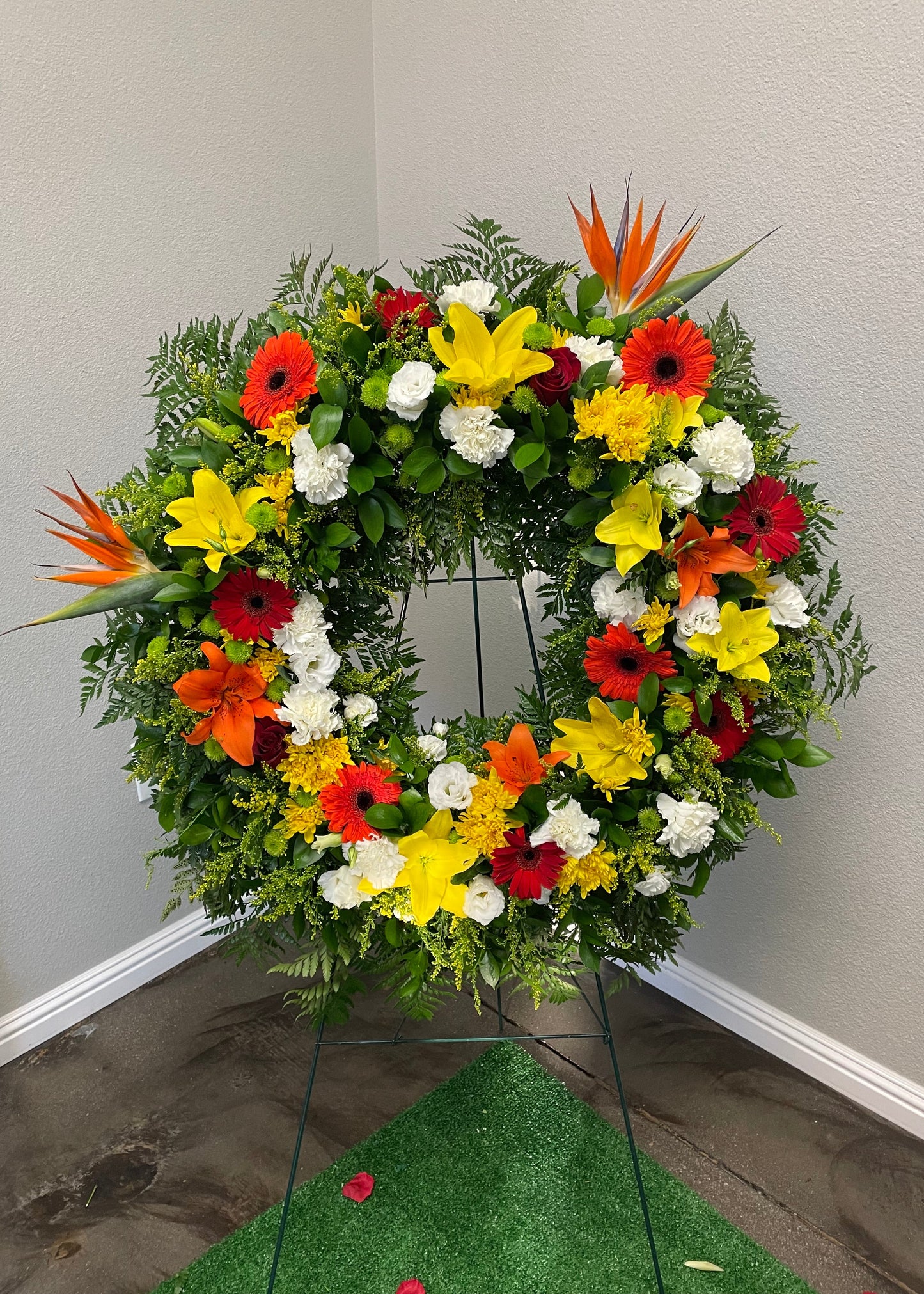 Tropical wreath