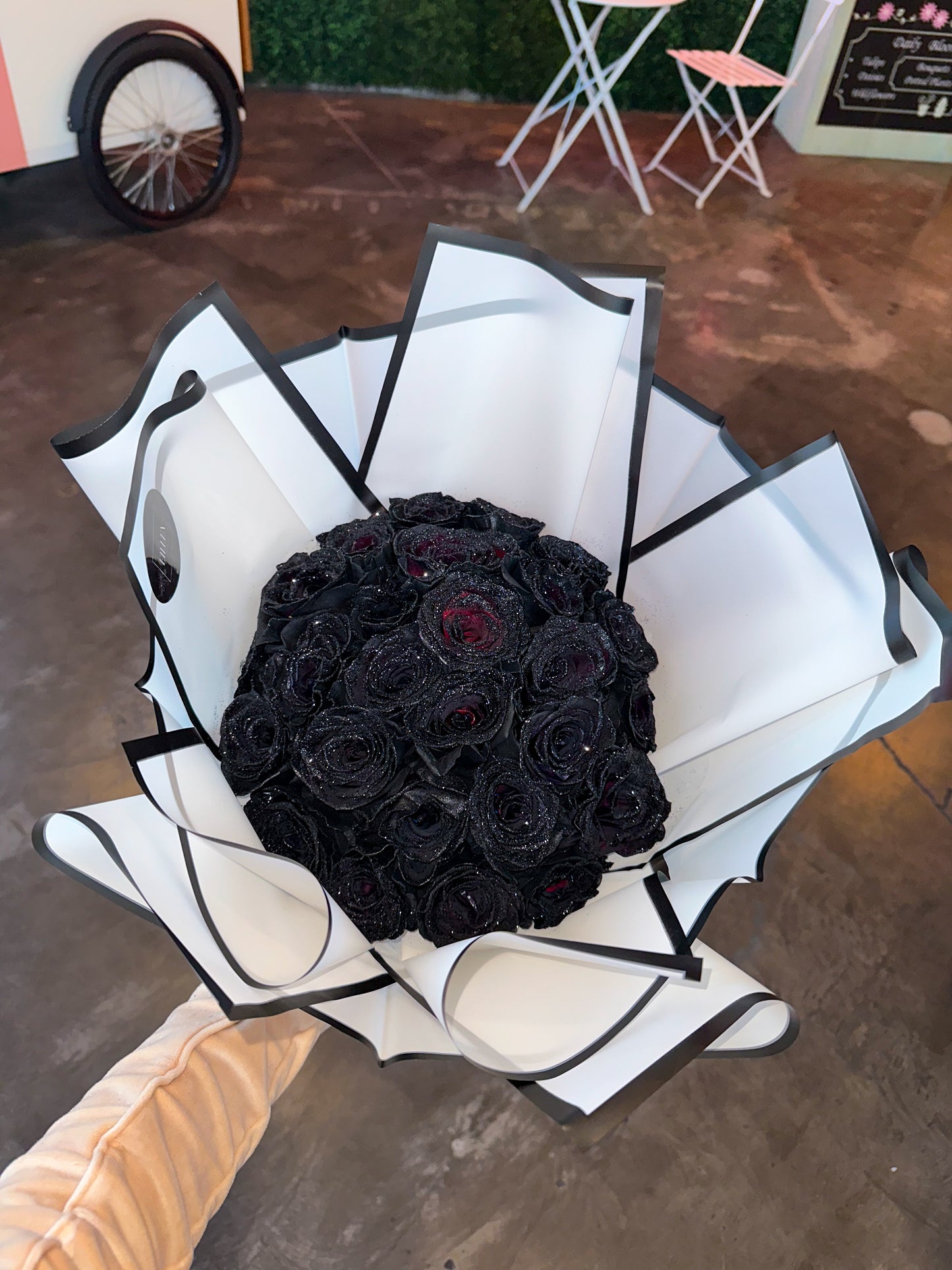 Glitter Rose Bouquet