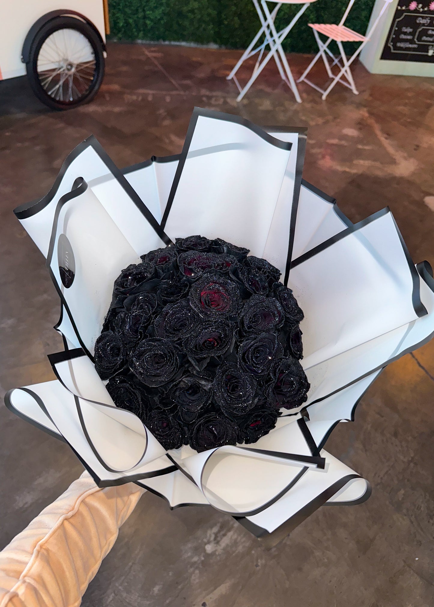 Glitter Rose Bouquet