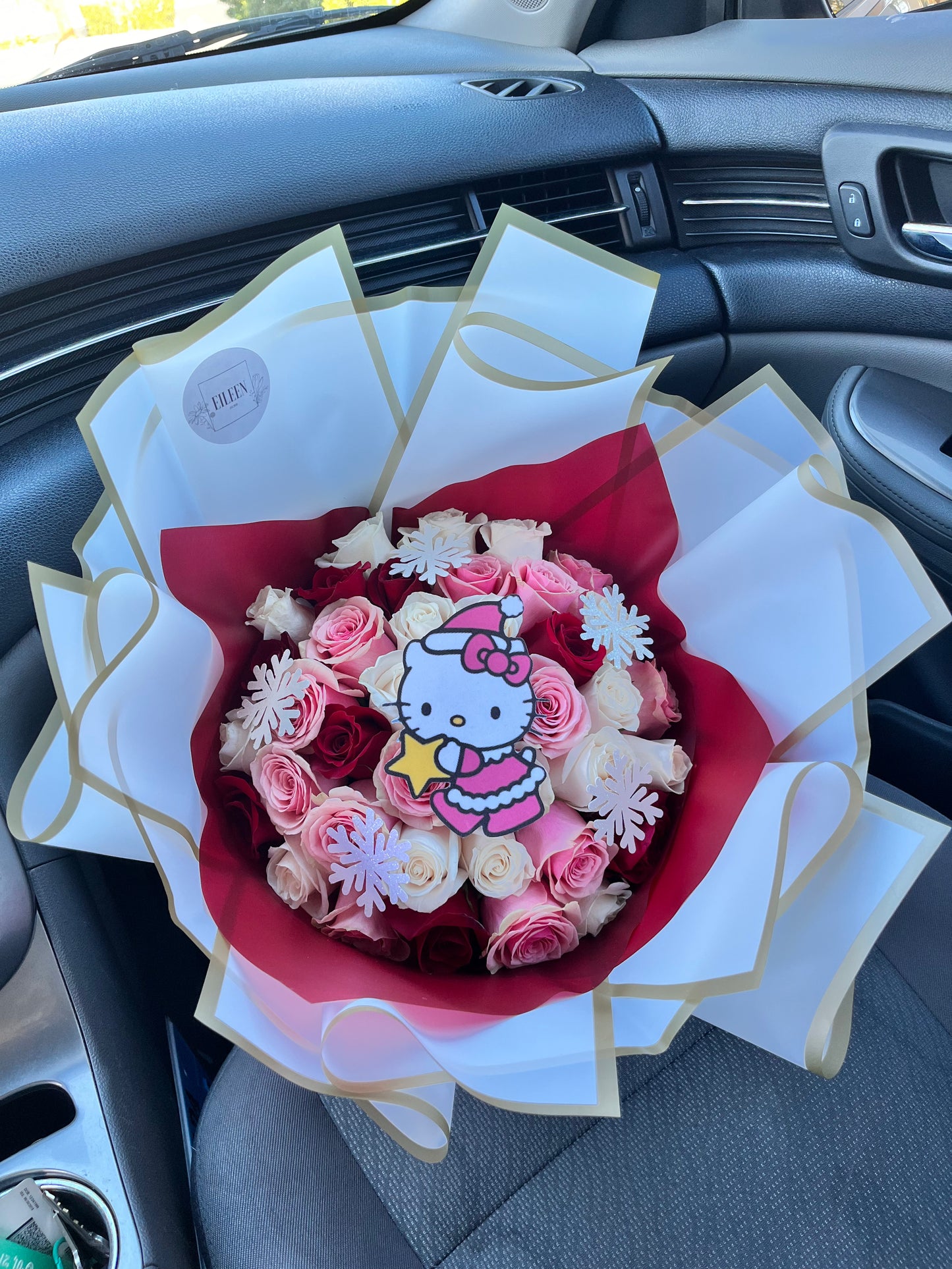 Hello Kitty Snowflake Bouquet