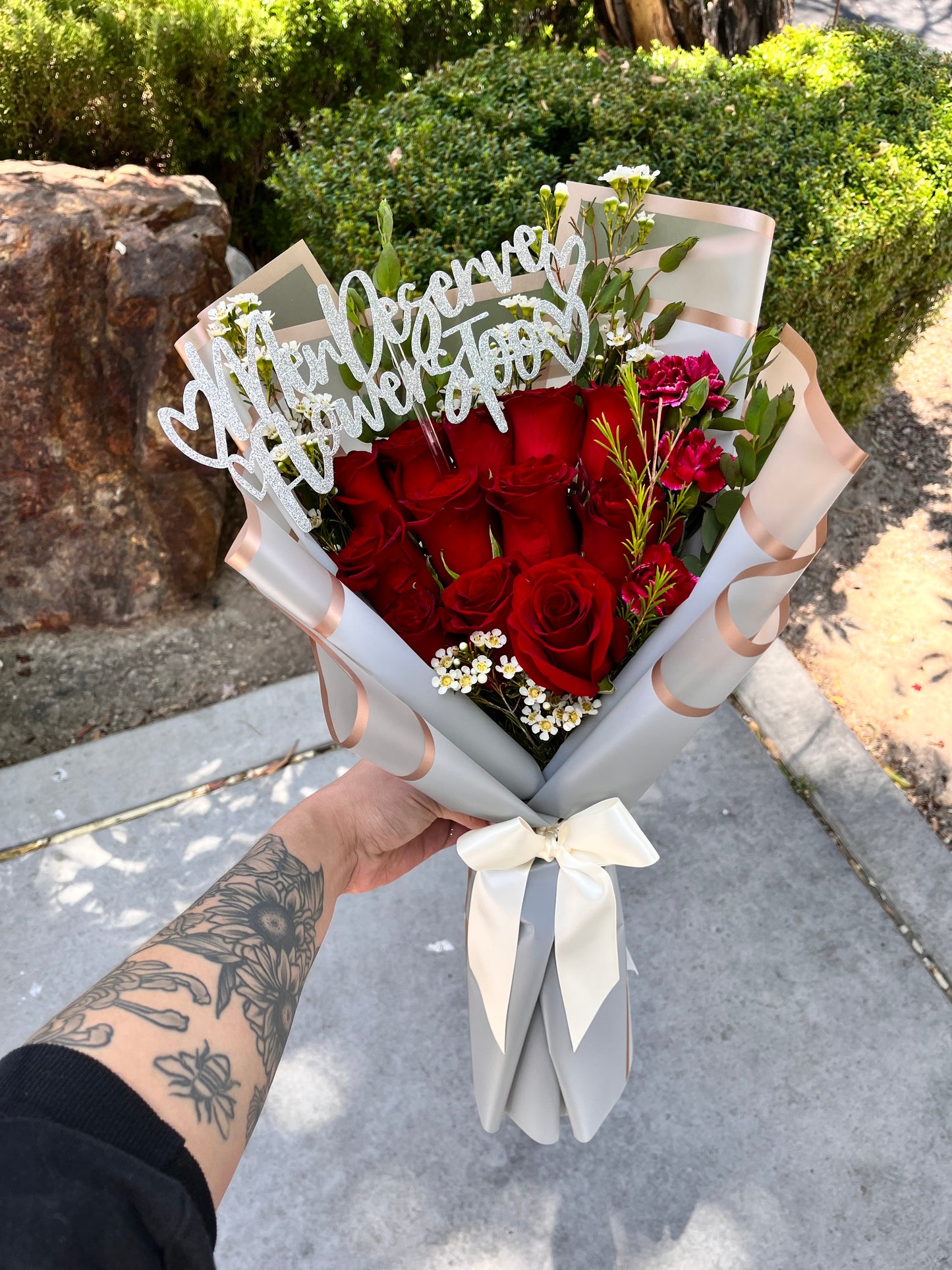Korean Dozen Bouquet Monthly Subscription