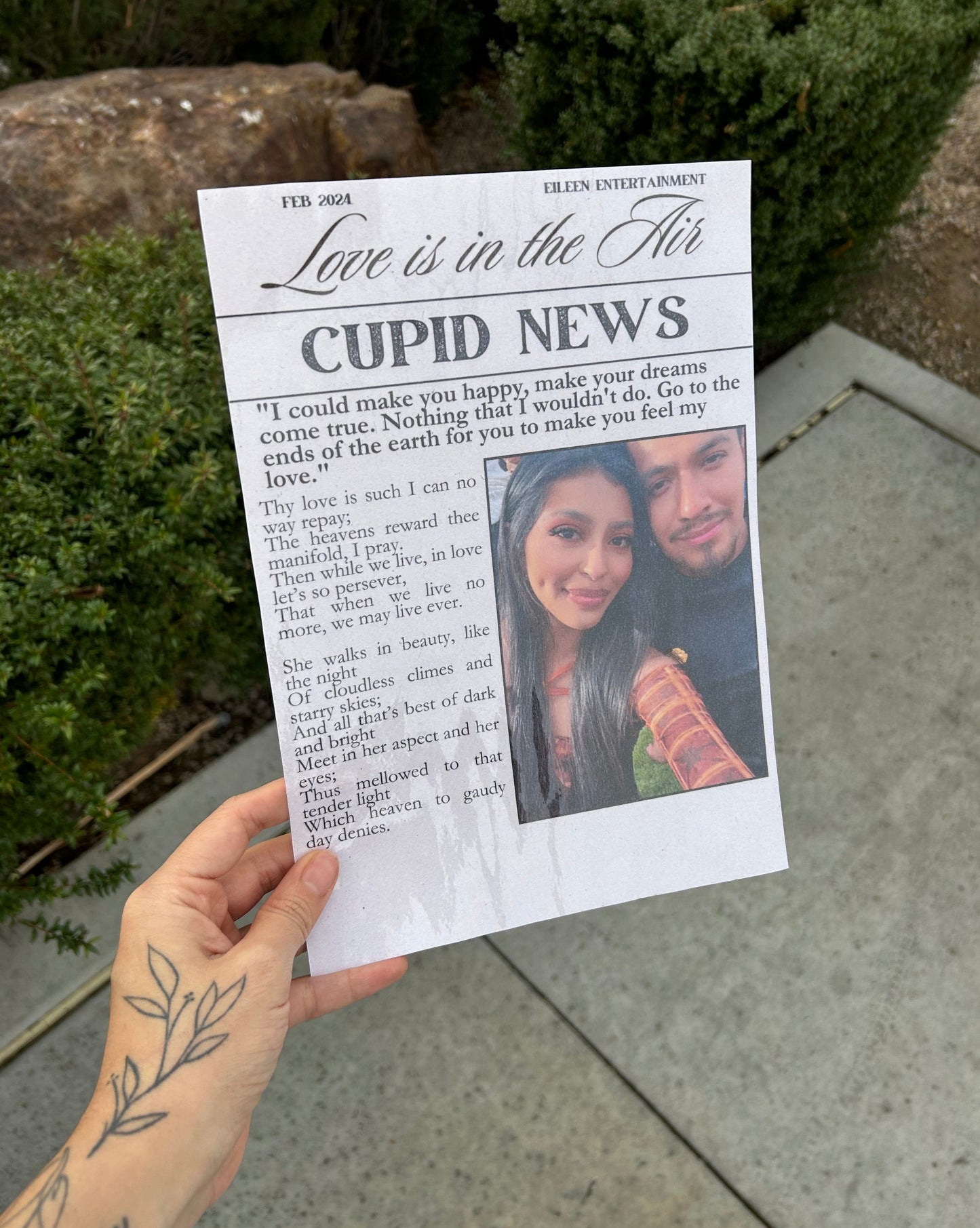 Cupid Times (add-on, no flowers included)