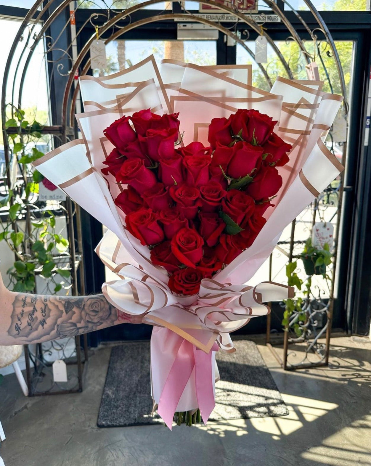 Heart bouquet!❤️