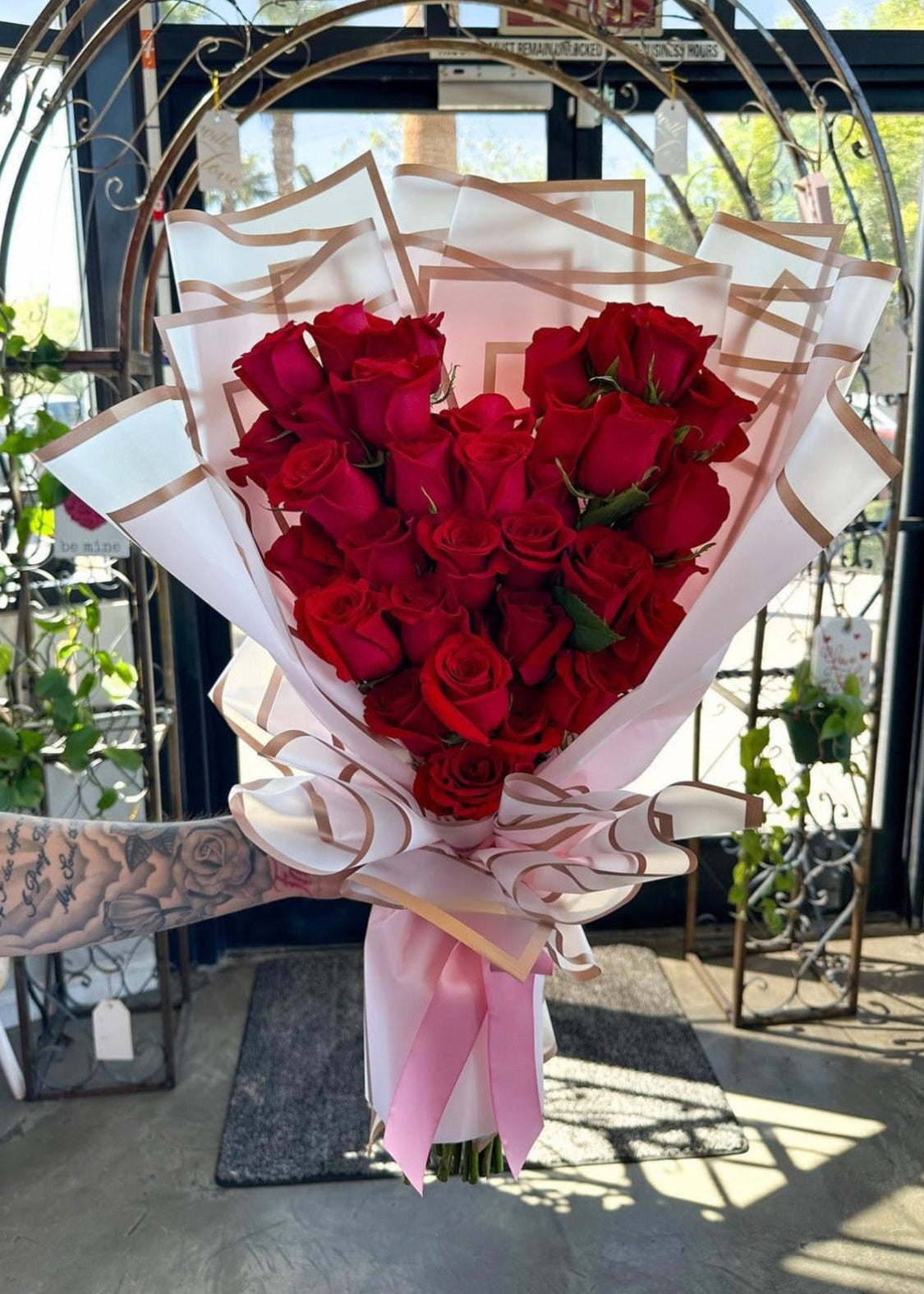 Heart bouquet!❤️