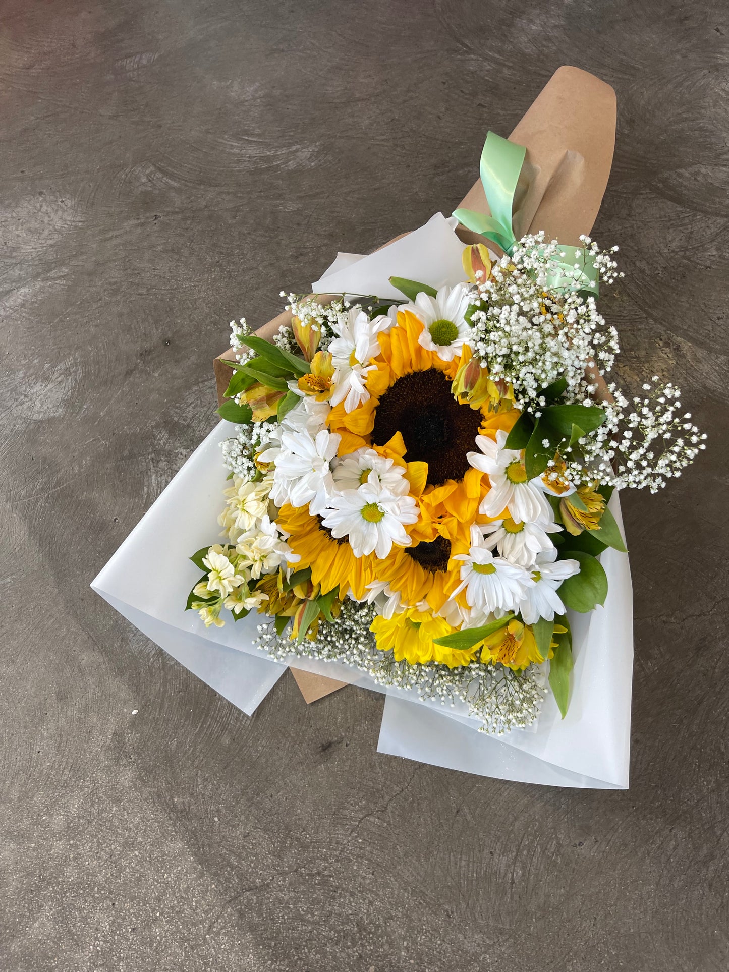 Sunflower & Rose Mix Bouquet
