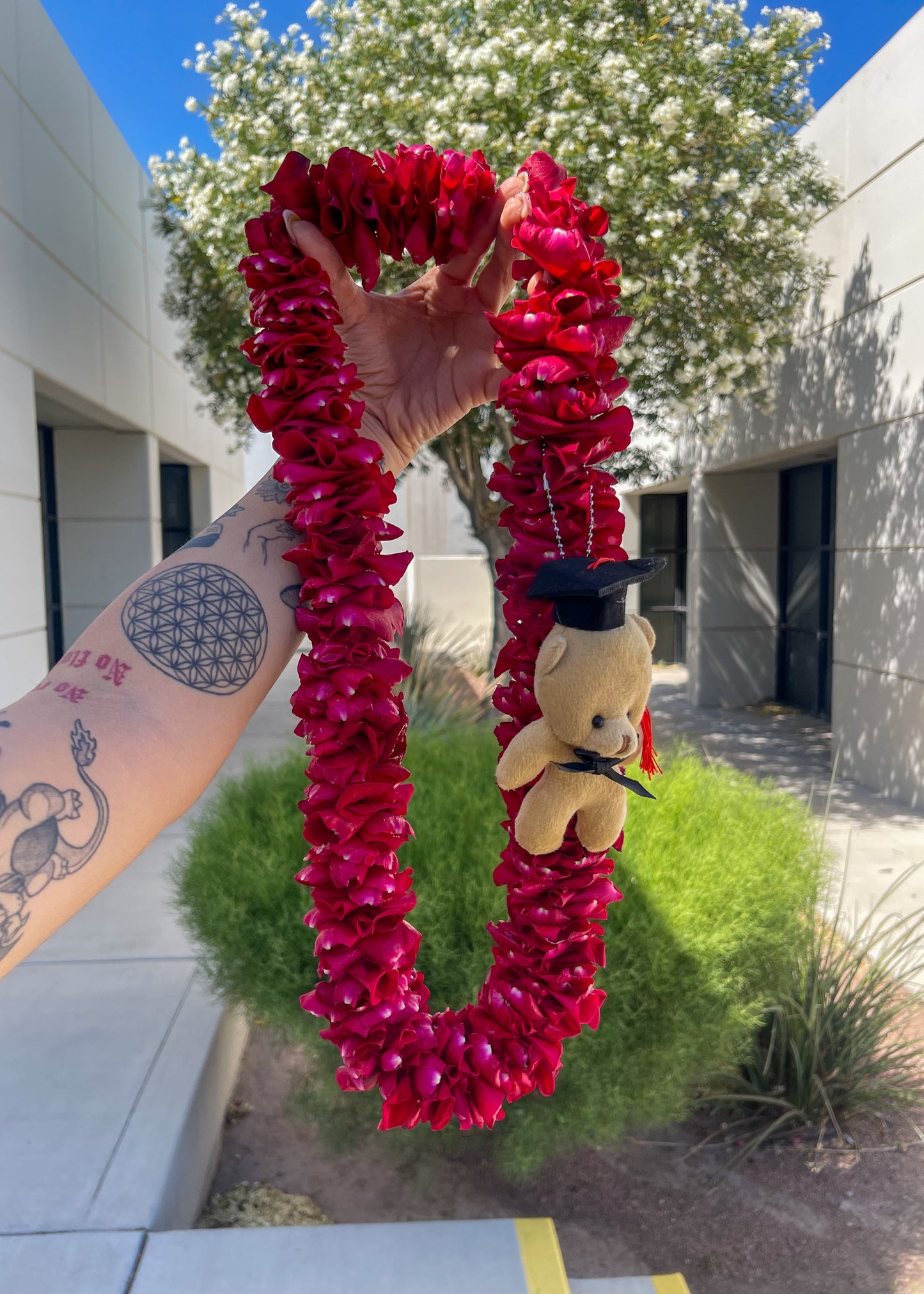 Rose Petal Lei