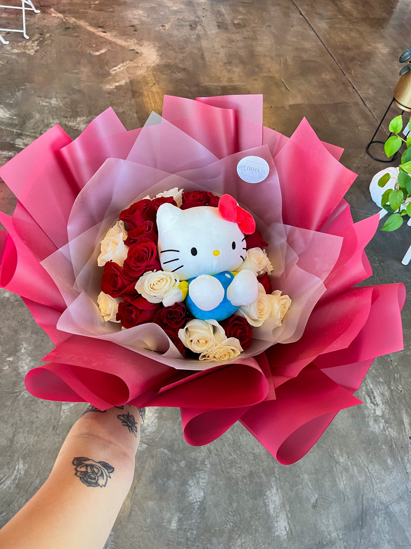 Sanrio Plush Bouquet (My Melody or Hello Kitty)