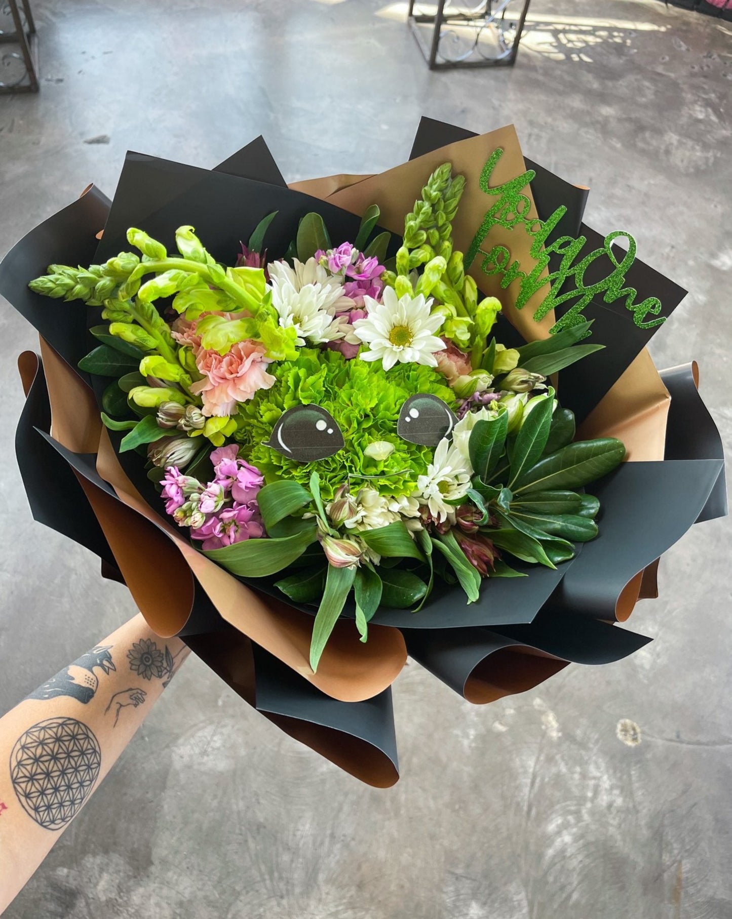 Yoda bouquet