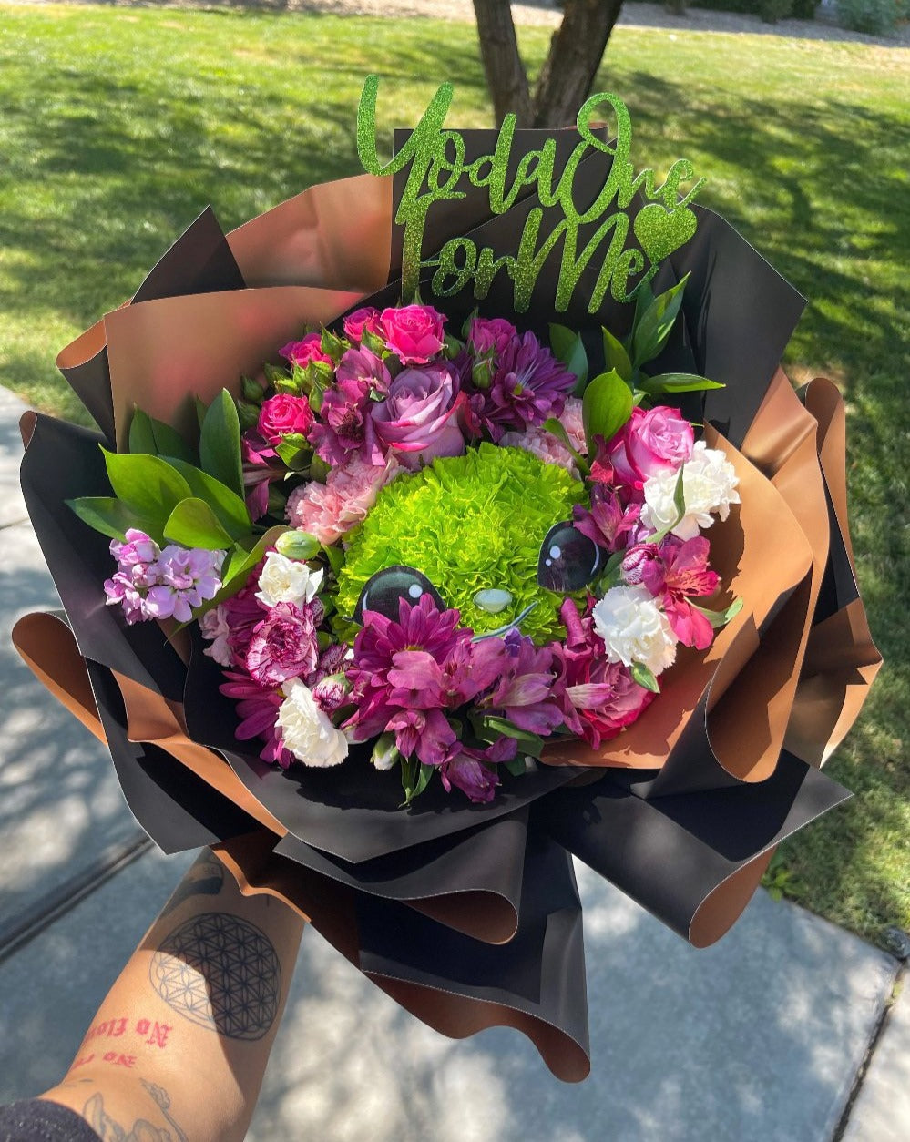 Yoda bouquet