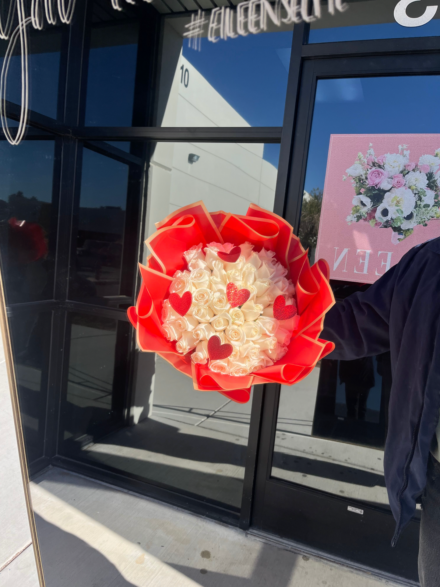 Heart 50 rose Angel (worth $240)