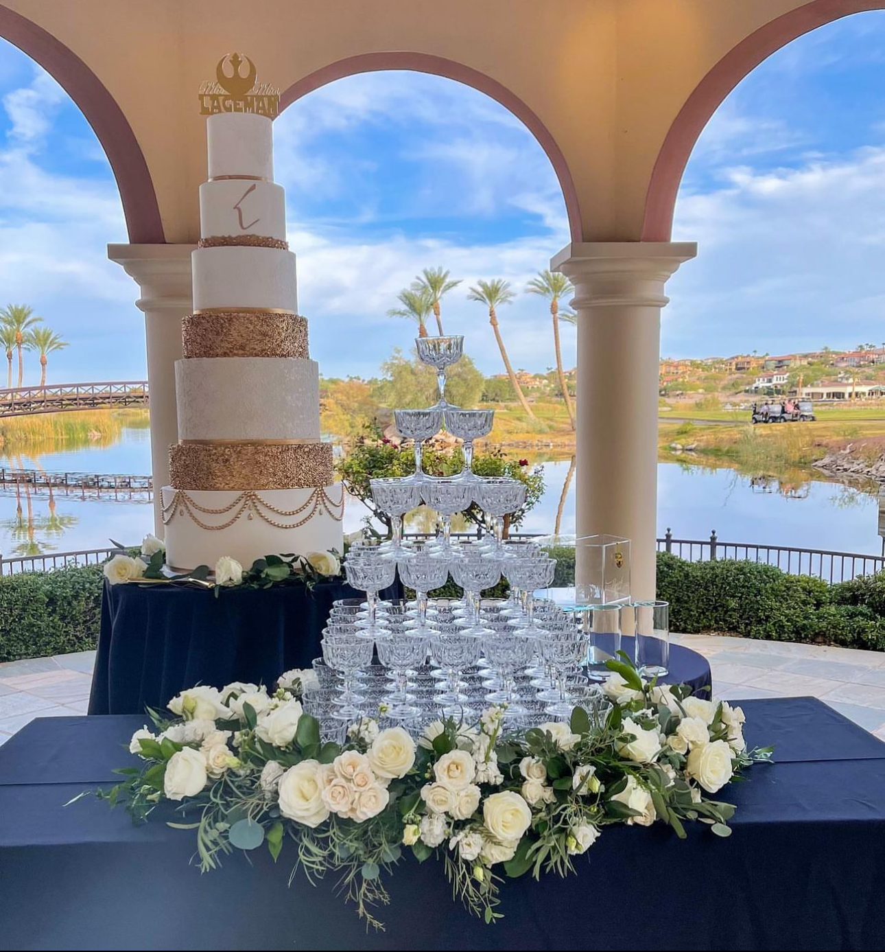 Custom Floral Wedding Party Quote