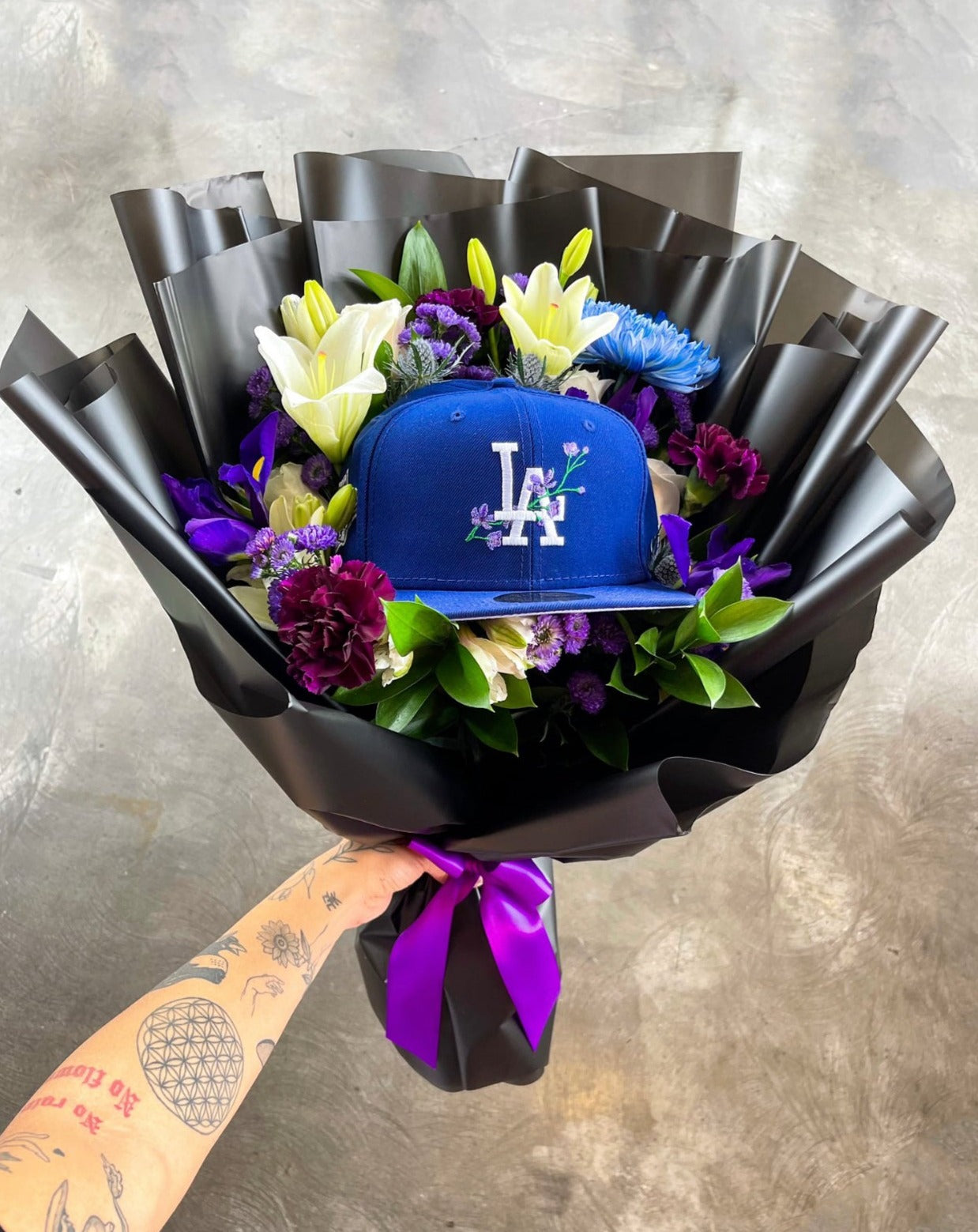 LA Hat Bouquet