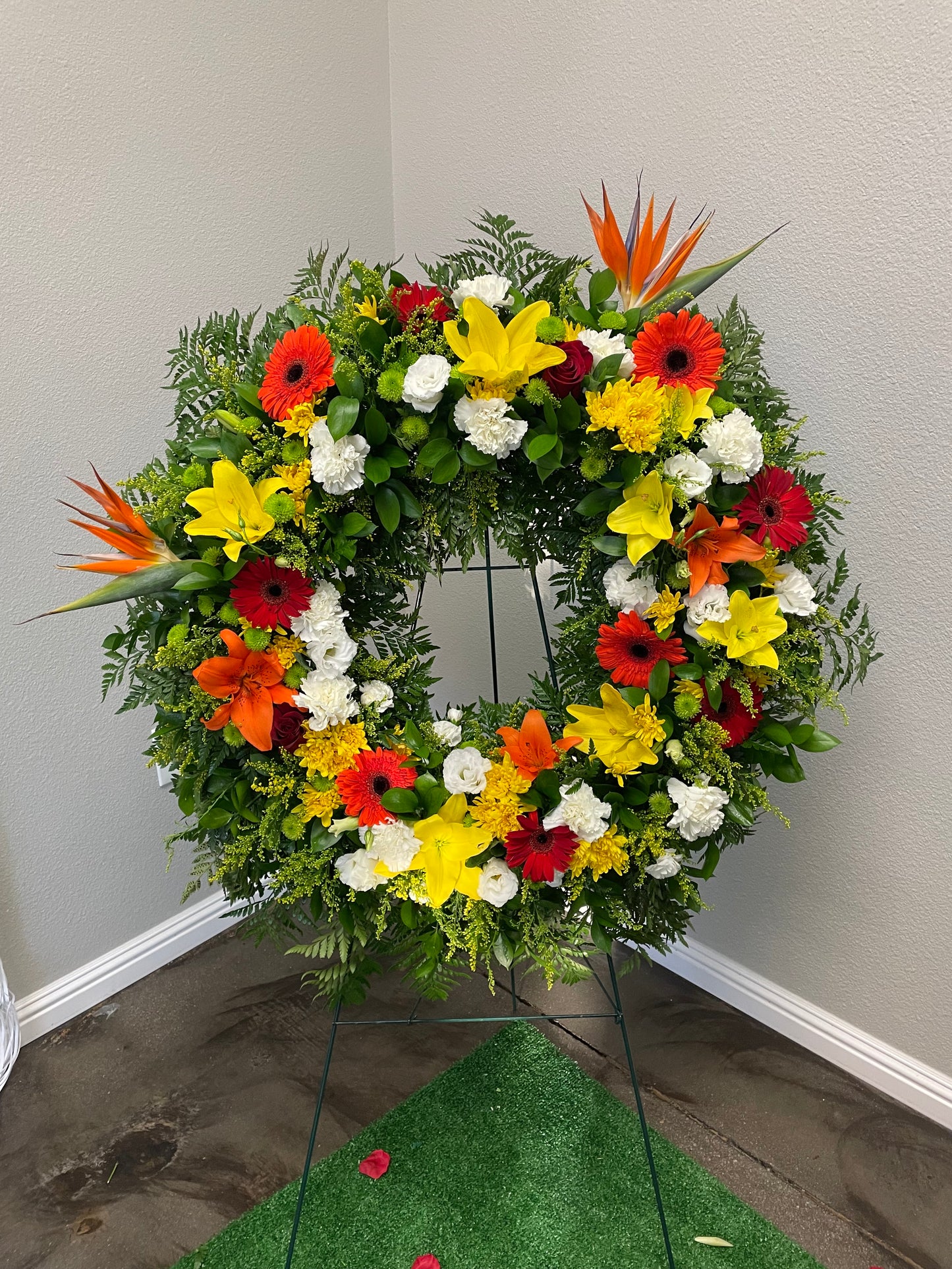 Tropical wreath