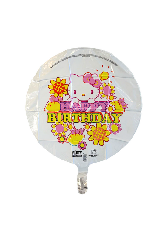 Hello Kitty Happy Birthday Balloon