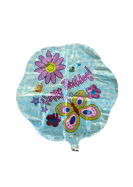 Cheetah Print Happy Birthday Balloon