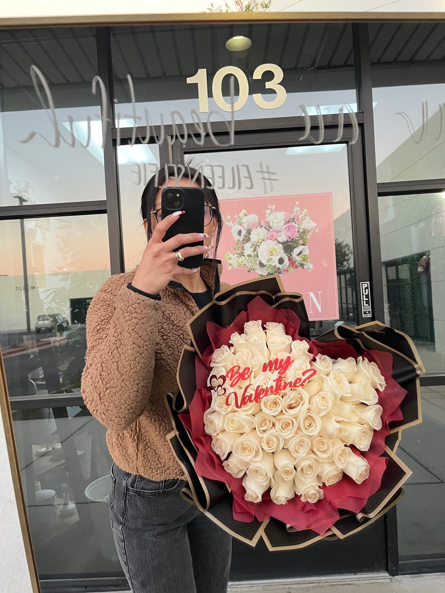 Heart Shaped "Will you be my Valentine"