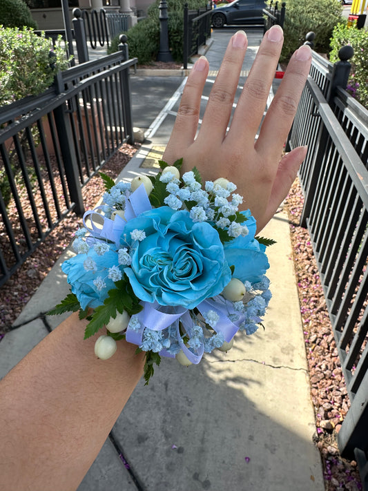 Tiffany blue Corsage
