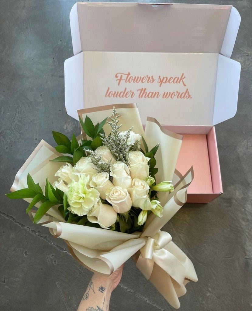 V-Day Korean Dozen with fillers Bouquet