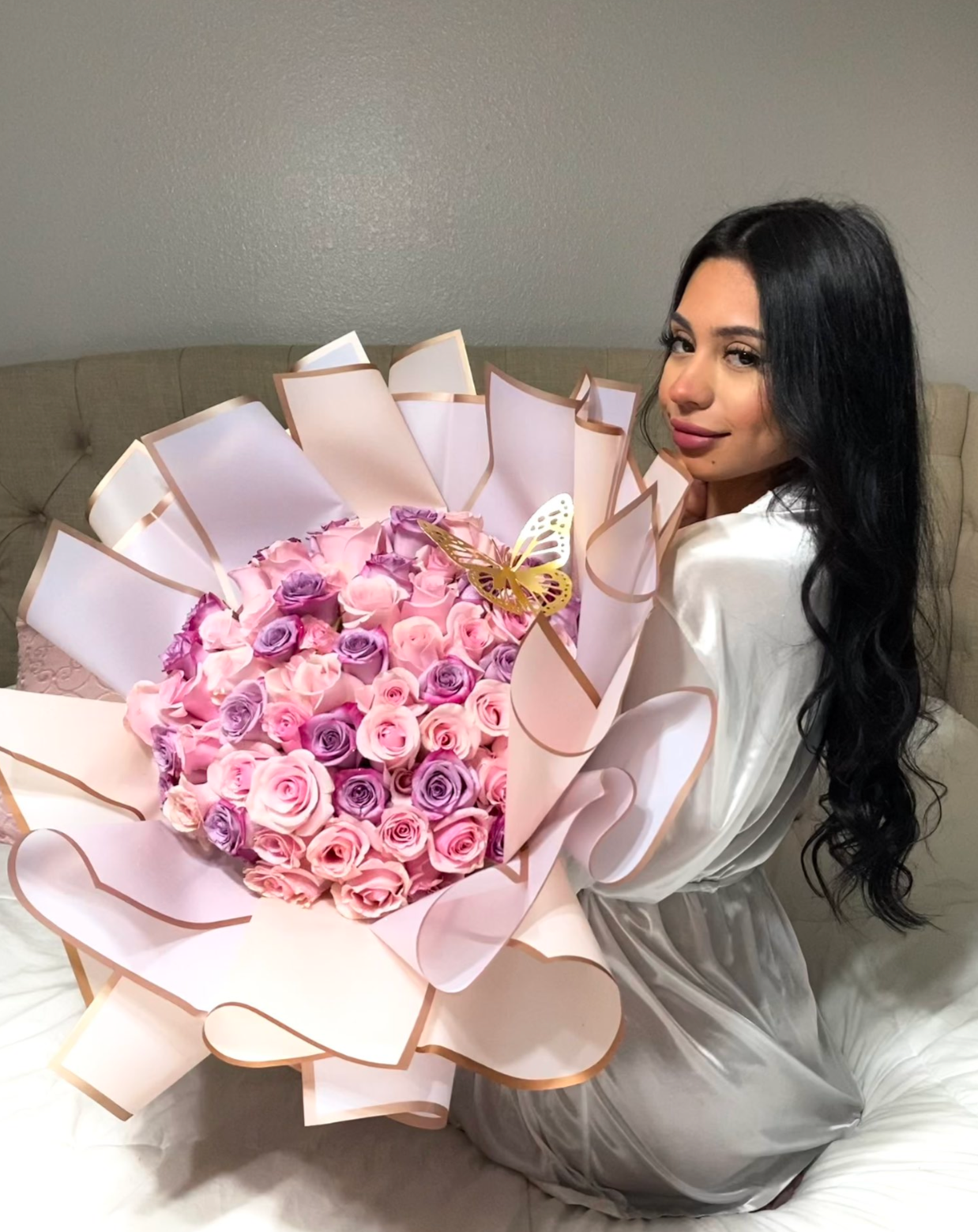 Mother’s Day Angel Bouquet (25,50,or 100 roses)