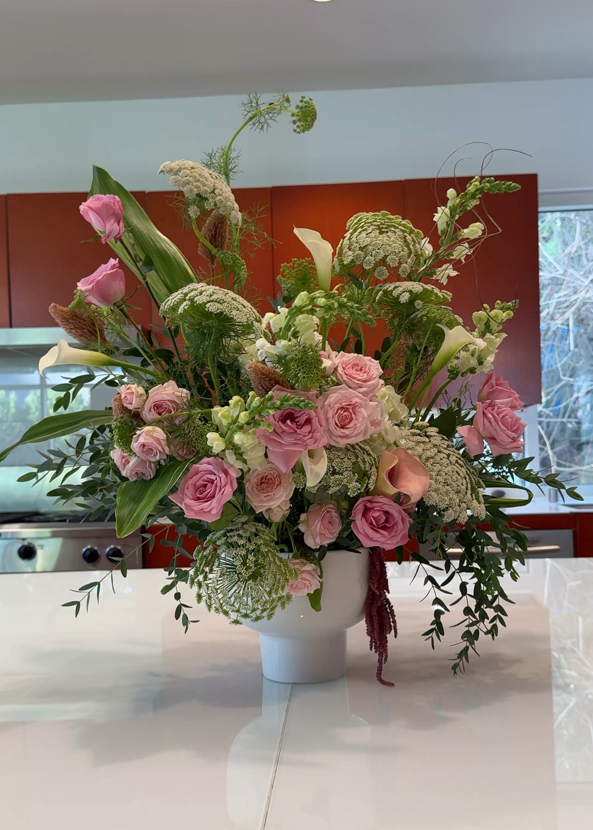 Blushing Garden Grandeur