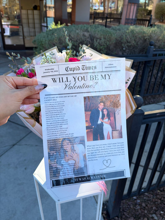 Cupid Times (add-on, no flowers included)