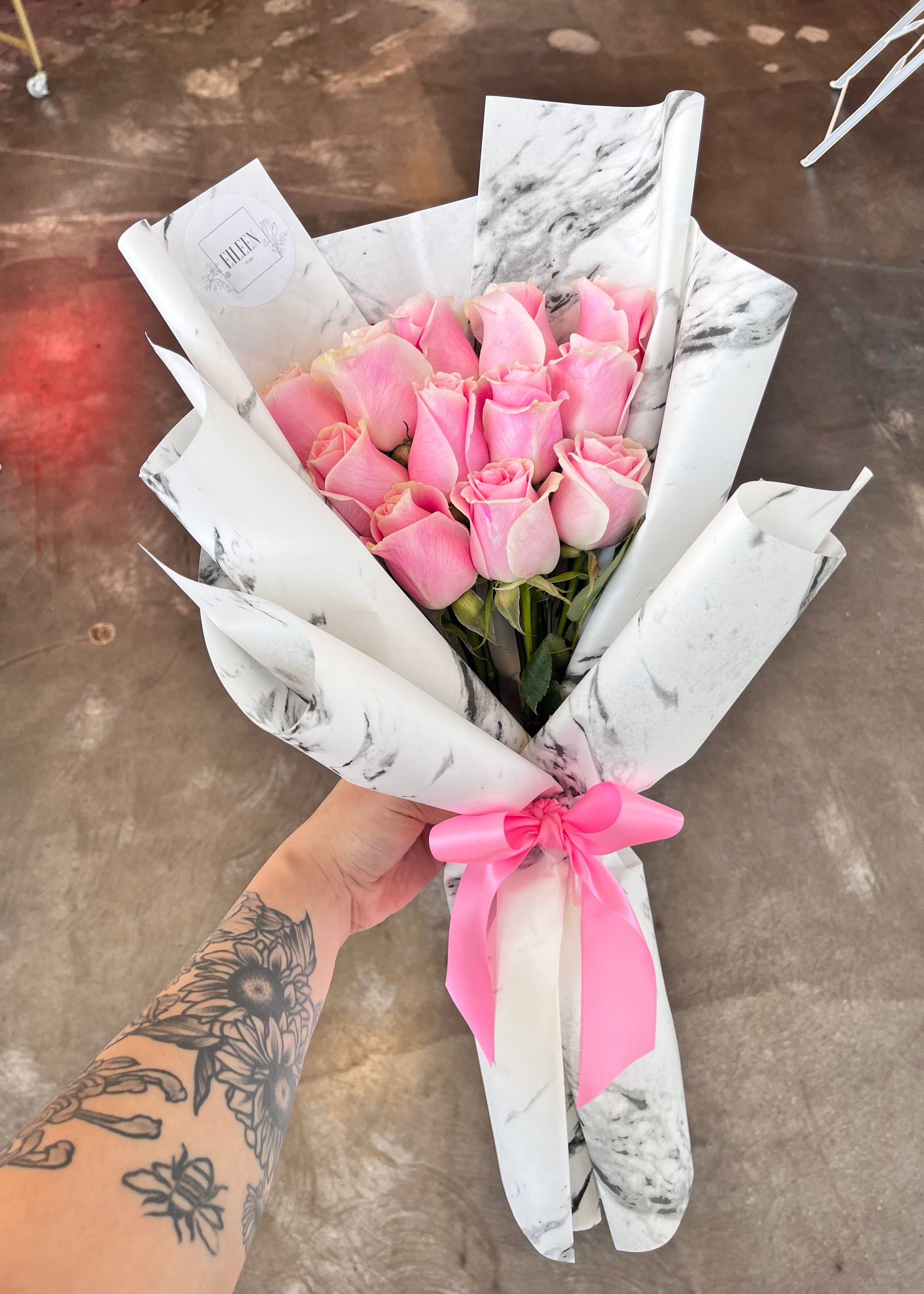 Marble Dozen Bouquet