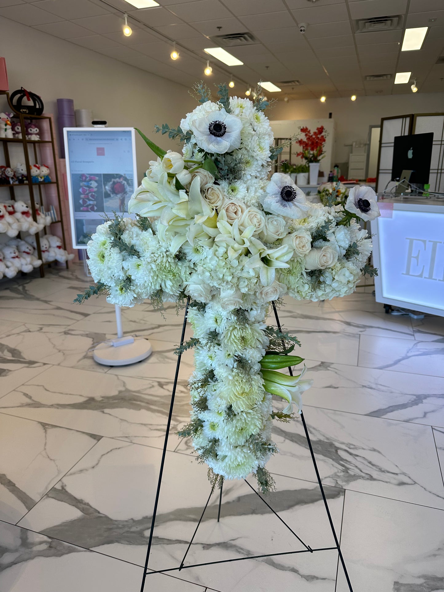 Angelic Funeral cross