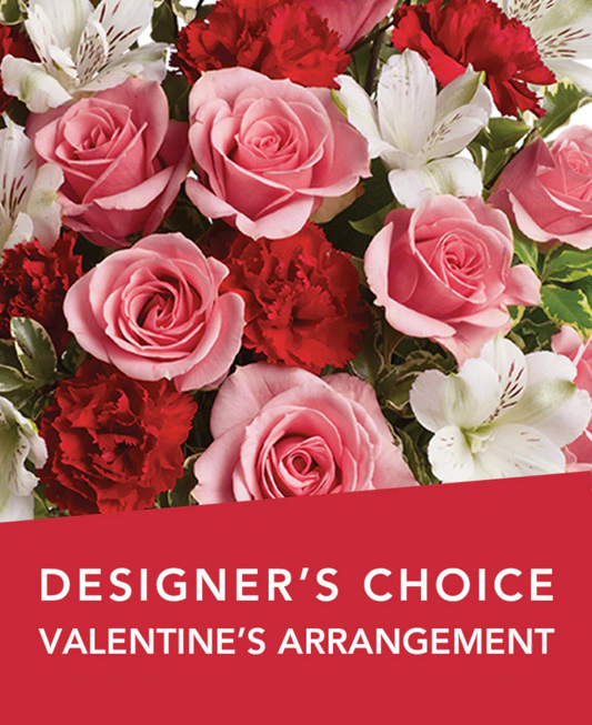 Valentine’s Florist’s Choice Arrangement