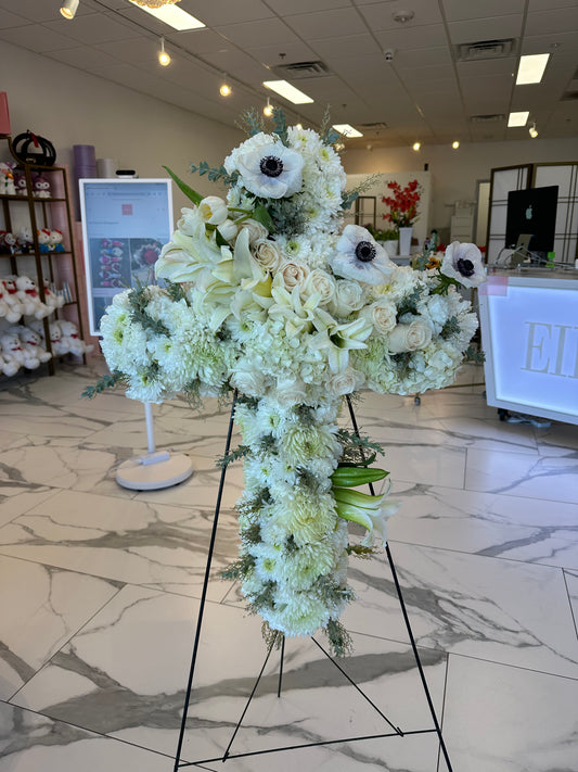 Angelic Funeral cross