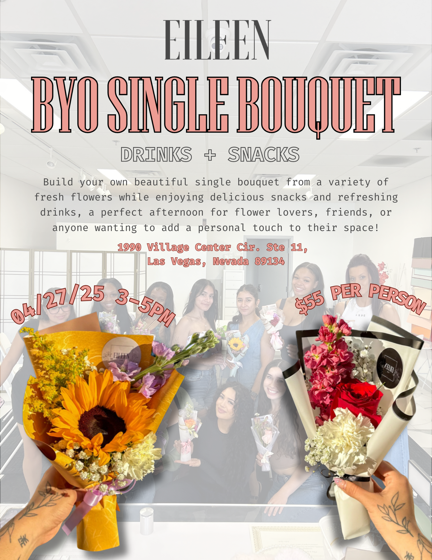 Build Your Own Bouquet Event