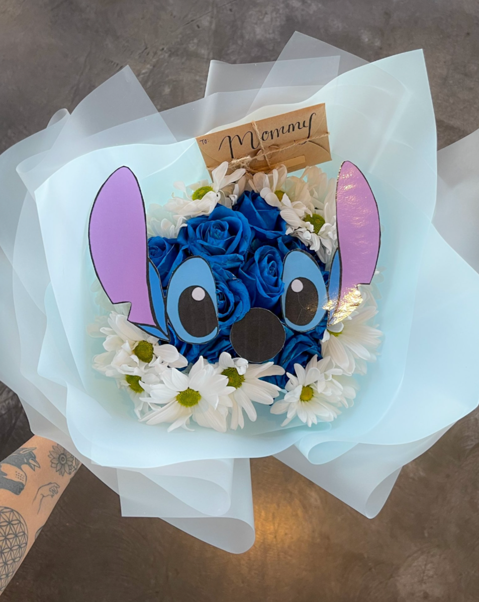 V-Day Mini Stitch Bouquet