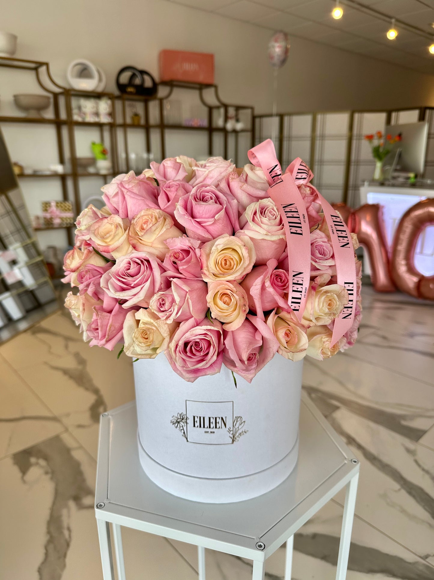 Champagne Eileen Box (Worth $395)