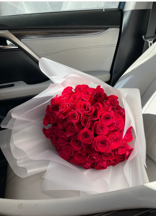 25 Roses Angel Bouquet SALE