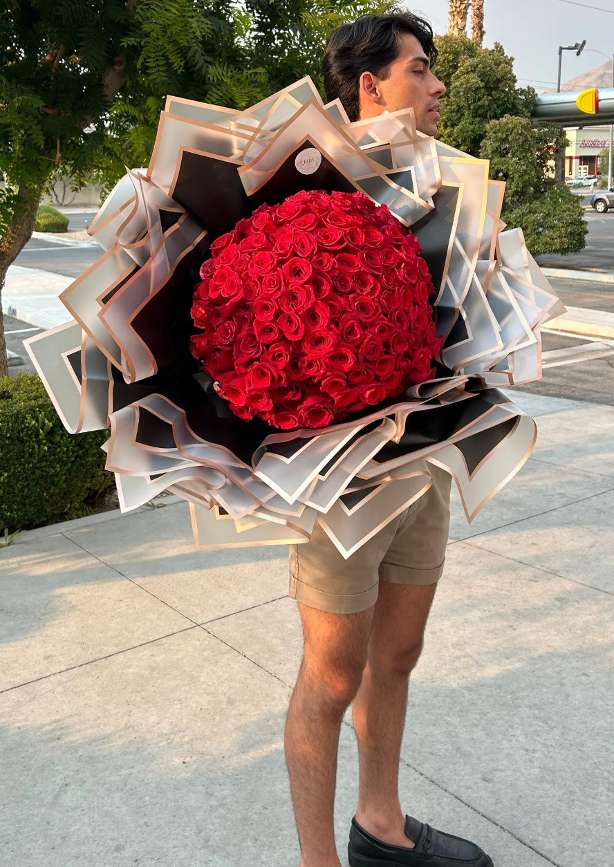 50 rose Angel Bouquet - SALE