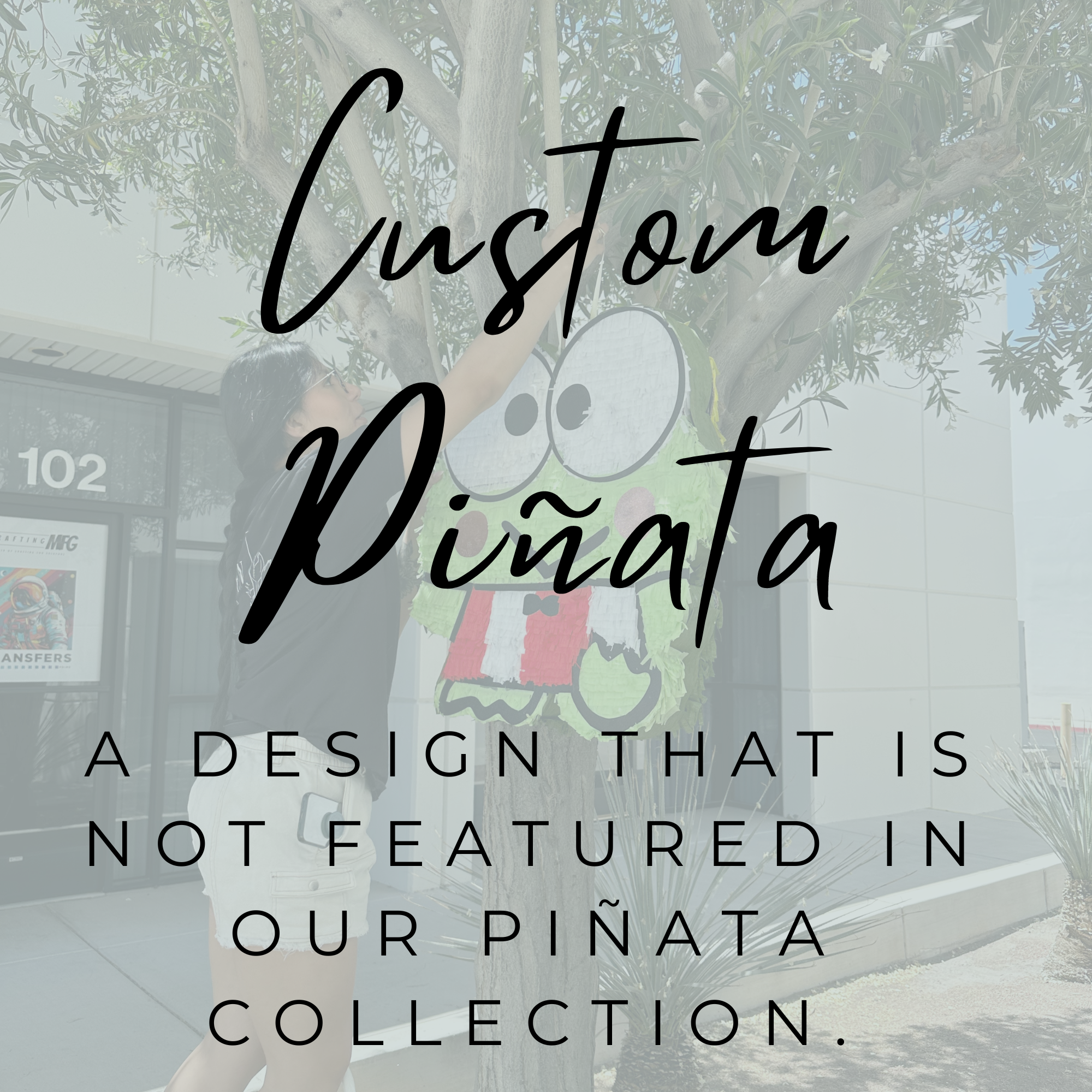 Pinata Sign In Custom Piñata – Eileen Entertainment