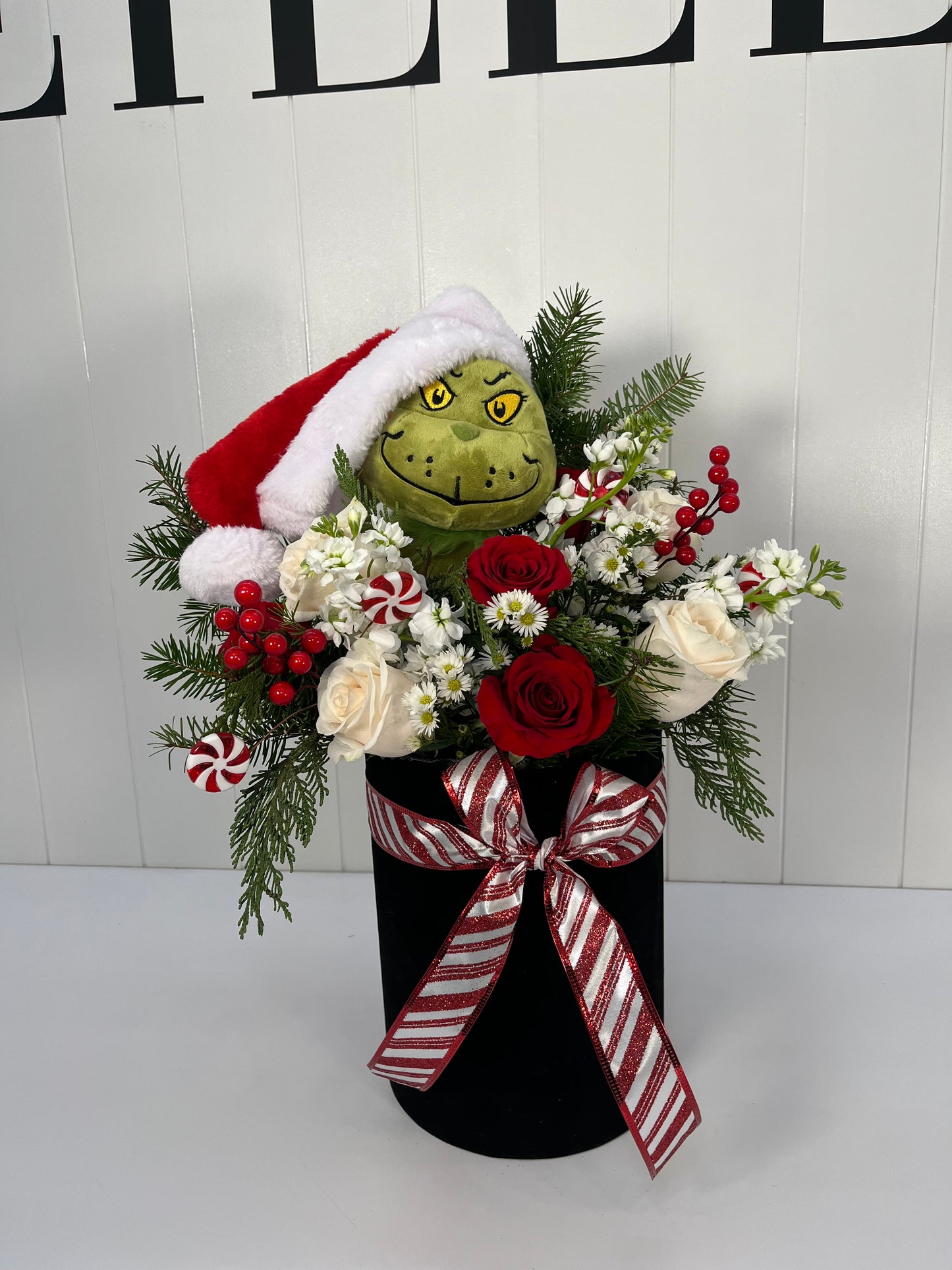 Grinch Boxed Arrangement