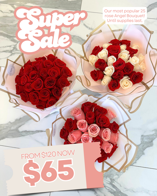 25 Rose Angel Sale